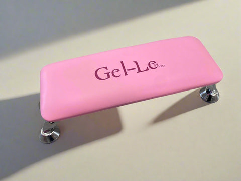 Gel-Le Manicure Leather Arm Rest (Pink)