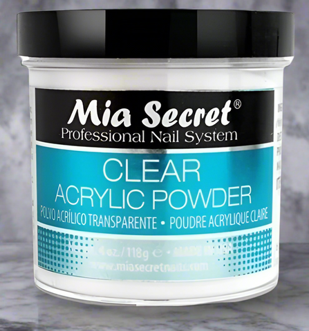 Mia Secret - Acrylic Powder - Clear 4oz