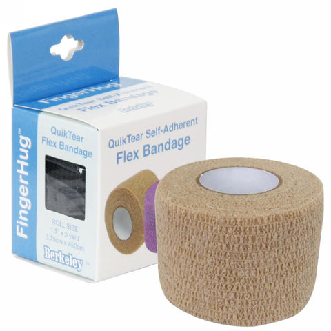 Berkeley - Finger Hug Quick Tear Self Adherent Flex Bandage