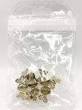 Queen - Nail Charms 10pc - #117 Gold Smokey Butterflies