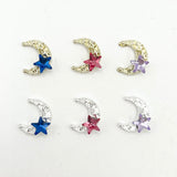 Queen - Nail Charms 10pc - #043 Assorted Moons