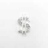 Queen - Nail Charms 10pc - #258 Silver Dollar Signs