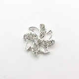 Queen - Nail Charms 10pc - #224 Silver Crystal Fans