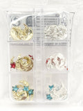 Queen - Nail Charms 30pc - #045 Assorted Moons