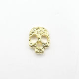 Queen - Nail Charms 10pc - #398 Gold Skulls