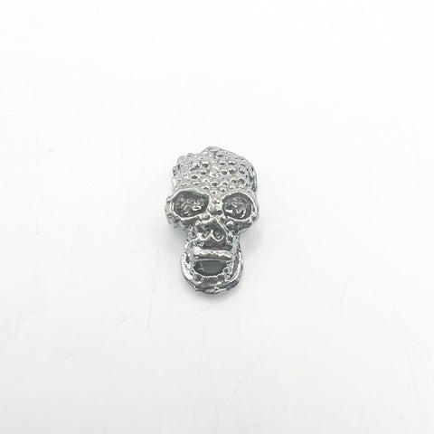 Queen - Nail Charms 10pc - #392 Dark Silver Skulls