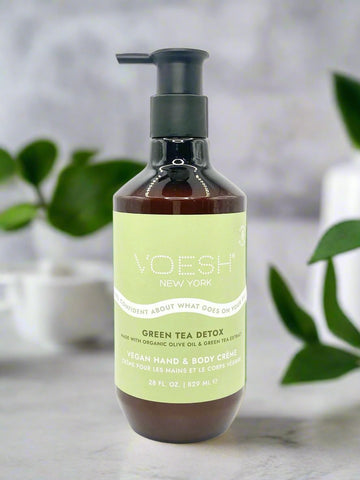 Voesh - Vegan Hand & Body Creme - Green Tea Detox 28oz