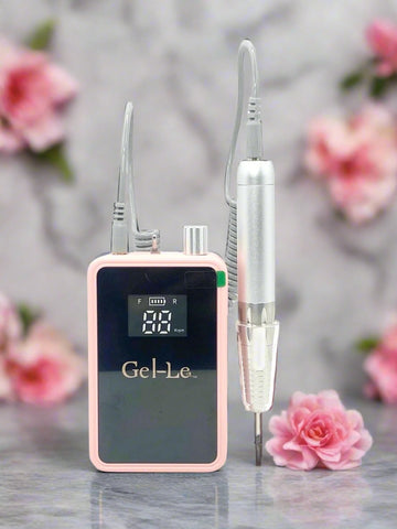 Gel-Le - Mini Nail Drill Machine (35,000 RPM) - Pink