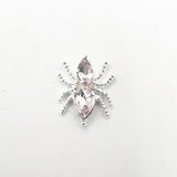 Queen - Nail Charms 10pc - #402 Silver Pink Spiders