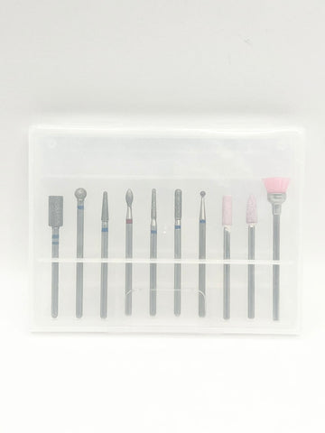 Gel-Le - Nail Drill Bit Set (10pcs)