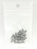 Queen - Nail Charms 10pc - #319 Silver Black Butterflies