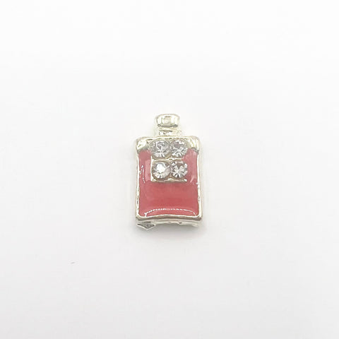 Queen - Nail Charms 10pc - #203 Gold Red Crystal Bottles