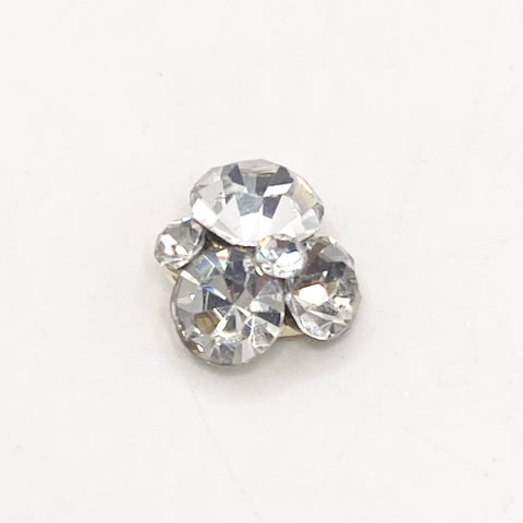 Queen - Nail Charms 10pc - #106 Gold Crystal Clusters