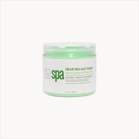 BCL Spa - Lemongrass + Green Tea - Dead Sea Salt Soak 16oz