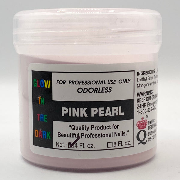 Glow In The Dark - Acrylic Powder - Pink Pearl 04oz – Queen Nails & Beauty  Supplies