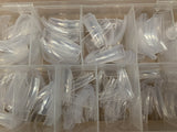 Queen - Clear Natural Nail Tips 550pc